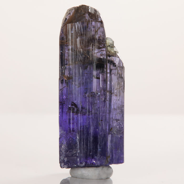 34.03ct Natural Unheated Tall Tanzanite Crystal title=