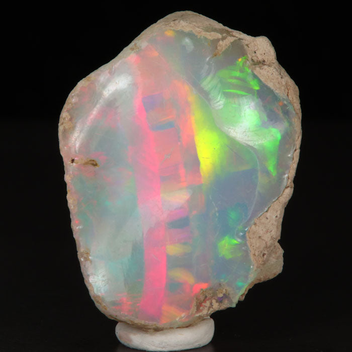 34.85ct Interesting Pattern Rough Ethiopian Opal title=