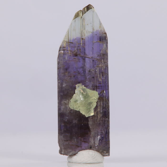 23.59ct Special Rare Tanzanite & Prehnite Crystal Specimen title=