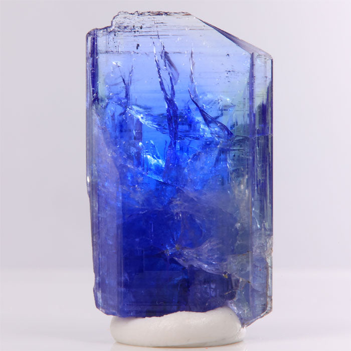 43.50ct Blue Tanzanite Crystal title=