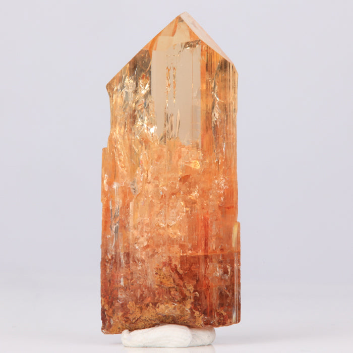 63ct Imperial Topaz Crystal from Zambia title=