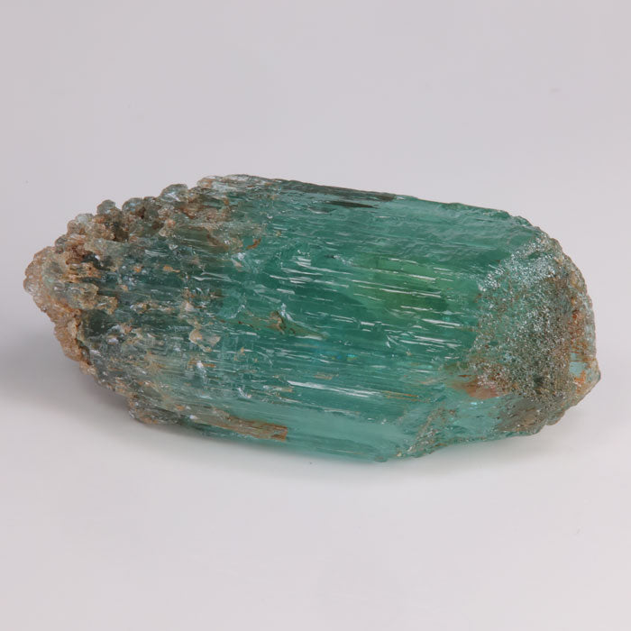 205ct Etched Aquamarine Crystal from Tanzania title=