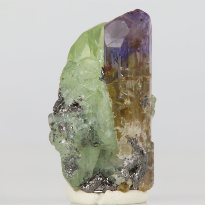 19.4ct Rare Tanzanite & Green Diopside Crystal Specimen title=