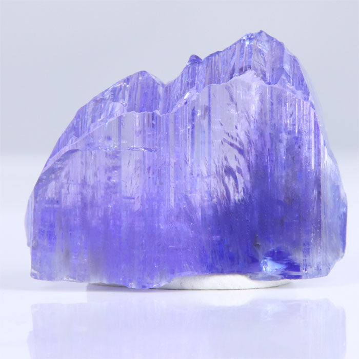 50.31ct Lavender Tanzanite Crystal with Wispy Inclusion title=