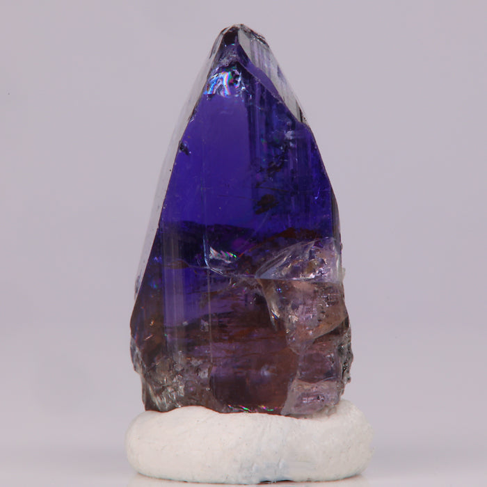 17.12ct Deep Natural Color Raw Tanzanite Crystal Specimen title=