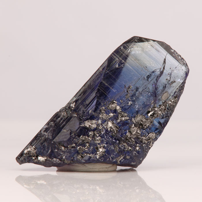 36.47ct Raw Unheated Tanzanite Crystal Specimen title=