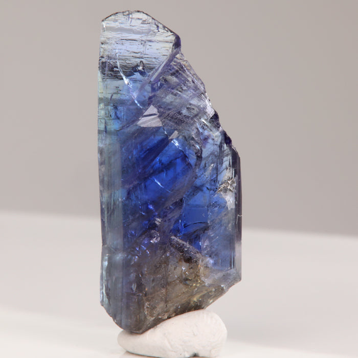 34.85ct Tall Unheated Tanzanite Crystal title=