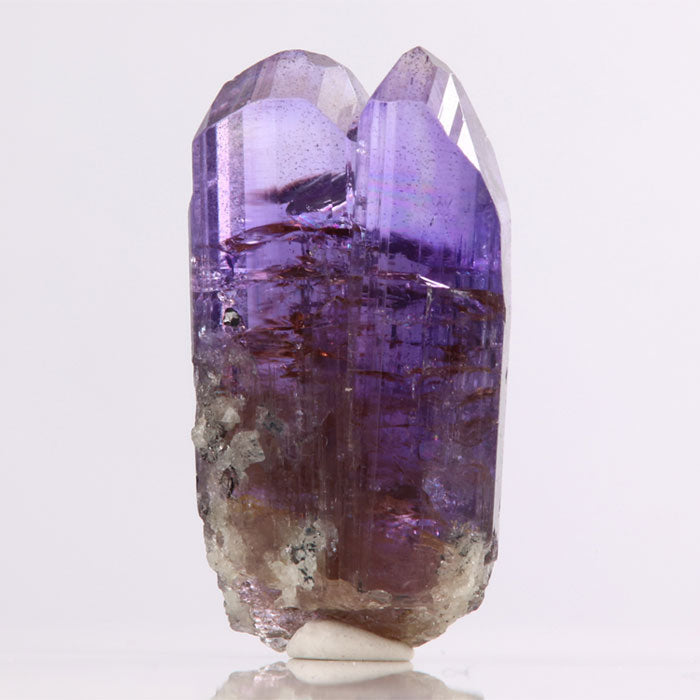 42.89ct Natural Unheated Two Termination Tanzanite Crystal title=