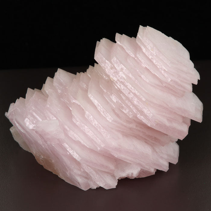 204g Beautiful Stacked Calcite On a Calcite Crystal title=