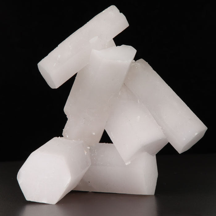 76g Well Formed White Calcite Crystal Cluster title=