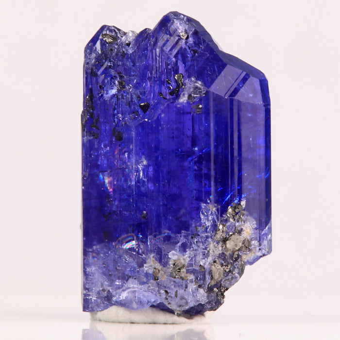 39.12ct Deeply Saturated Tanzanite Crystal title=