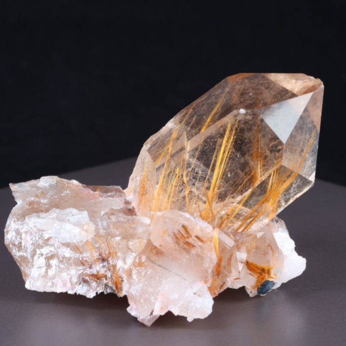 Amazing 224g Rutilated Quartz Specimen title=