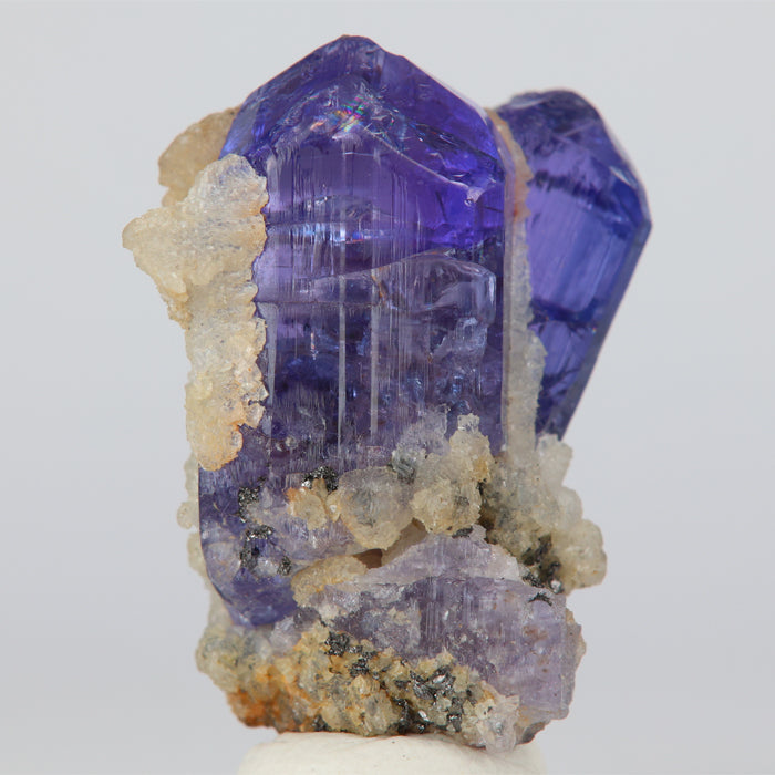 31.6ct Beautiful Double Tanzanite Crystal Specimen title=