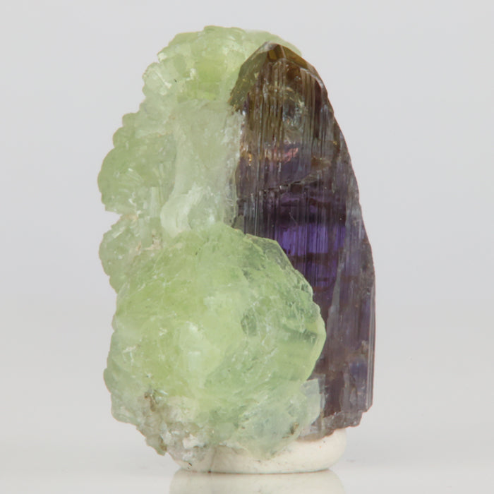 16.1ct Special Tanzanite & Prehnite Crystal Specimen title=