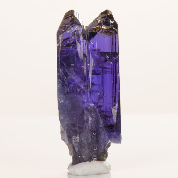 43.57ct Deep Natural Color Gemmy Tanzanite Crystal title=