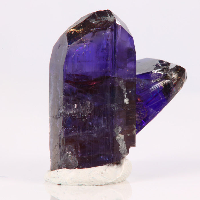 53.30ct Deep Natural Color Duel Tanzanite Crystals title=