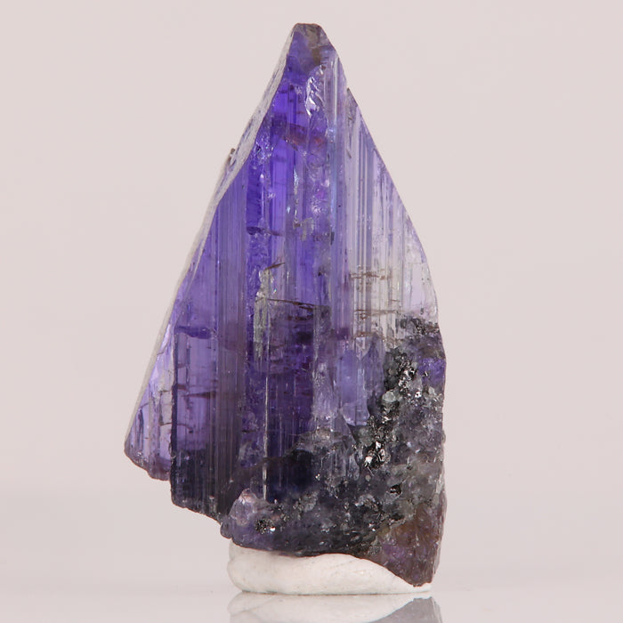 27.7ct Raw Natural Color Tanzanite Crystal title=