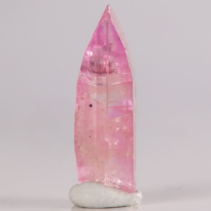 8.53ct Vibrant Pink Tanzanite Crystal title=